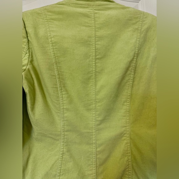STYLE & CO WOMEN JACKET SIZE 2P STRETCH APPLE GREEN - Picture 7 of 8